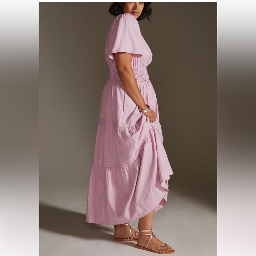 Anthropologie Somerset Maxi Dress: The Linen Edition - Picture 2 of 14